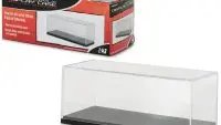 Premium 1/43 Scale Model Car Display Case by Greenlight – Durable Acrylic & Plastic Base