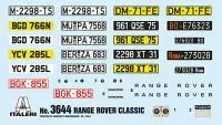 Build Your Own Land Rover Range Rover Classic: Italeri 1/24 Scale Model Kit