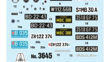 Build Your Dream: Italeri Mercedes Benz 300 SL Gullwing 1/24 Scale Model Kit