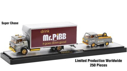 Auto Haulers "3 Sodas" Set of 3 pieces Release 12 Limited Edition to 7400 pieces Worldwide 1/64 Diecast Models by M2 Machines