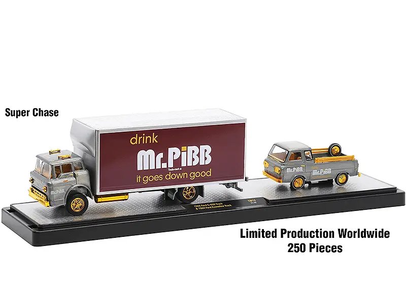 Auto Haulers “3 Sodas” Set of 3 pieces Release 12 Limited Edition to 7400 pieces Worldwide 1/64 Diecast Models by M2 Machines