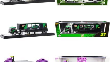 Auto Haulers "3 Sodas" Set of 3 pieces Release 13 1/64 Diecast Models by M2 Machines