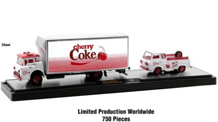 Limited Edition Coca-Cola Auto Haulers Set: 1/64 Diecast Model Cars by M2 Machines