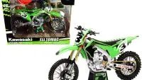 Buy Kawasaki KX 450 #3 Eli Tomac Green 1/12 Diecast Model by New Ray - Perfect for Collectors!