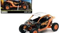 Can-Am Maverick X3 XRC Turbo 1/18 Diecast Model - Orange & Black by New Ray
