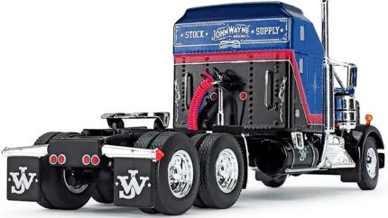 Kenworth W900A & Wilson Silverstar 1/64 Diecast Model - John Wayne Cattle Co. Edition