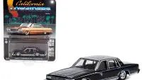 1987 Chevrolet Caprice Lowrider Custom Diecast 1/64 Model Car by Greenlight – California Graphics Edition