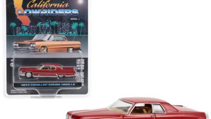 1973 Cadillac Coupe deVille Lowrider Diecast Model - Greenlight California Series 3