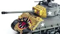 1/72 M4A3E8 Sherman 'Tiger Face' Tank Model - 25th Infantry Division Korea 1951 by Dragon Models
