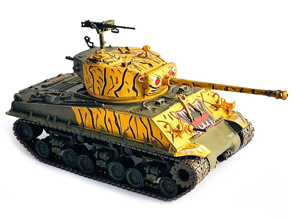 1/72 M4A3E8 Sherman ‘Tiger Face’ Tank Model – 24th Infantry Korea 1951 by Dragon Models