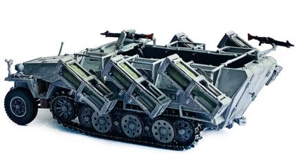 1/72 German Sd.Kfz. 251/2 Ausf.D MRL Model - NEO Dragon Armor Series by Dragon Models