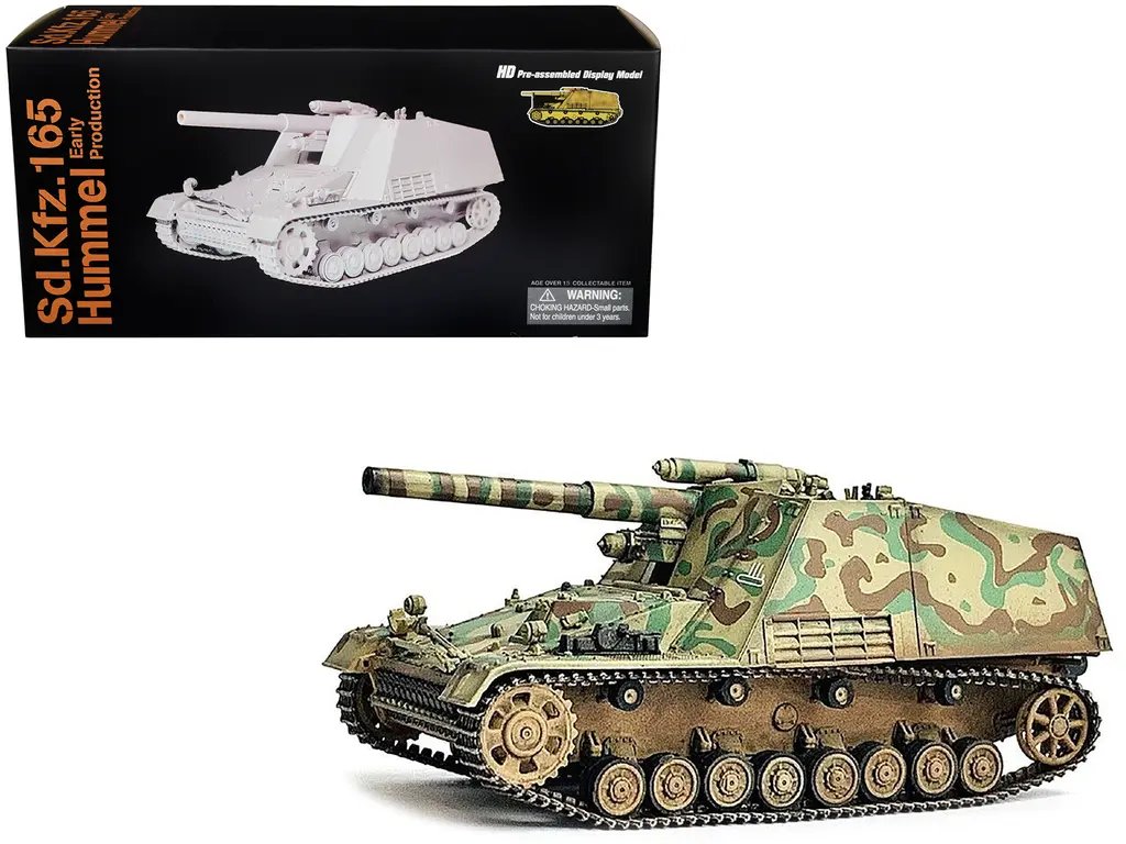 1/72 German Sd.Kfz.165 Hummel Early Production Model - NEO Dragon Armor Series 2 1/72 German Sd.Kfz.165 Hummel Early Production Model - NEO Dragon Armor Series - Image 2