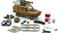 Limited Edition 1/64 Land Rover Discovery 1 RHD Camel Trophy Diecast Model by BM Creations