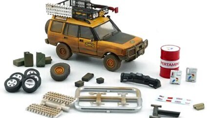Limited Edition 1/64 Land Rover Discovery 1 RHD Camel Trophy Diecast Model by BM Creations