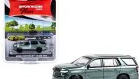 2023 Chevrolet Tahoe RST Silver Sage Metallic 1/64 Diecast Model by Greenlight