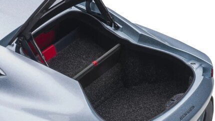 2019 Aston Martin Vantage RHD Magnetic Silver 1/18 Model Car by Autoart