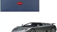 Bugatti EB110 SS Super Sport 1/18 Model Car - Grigio Metalizzatto Silver by Autoart