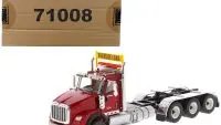 International HX620 Day Cab Tridem Tractor Red 1/50 Diecast Model - Diecast Masters Collectible