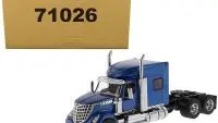 Buy International LoneStar Sleeper Cab Truck 1/50 Diecast Model - Blue by Diecast Masters