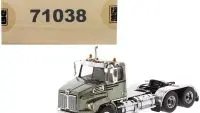 Metallic Olive Green Western Star 4700 SB 1/50 Diecast Model Tractor by Diecast Masters