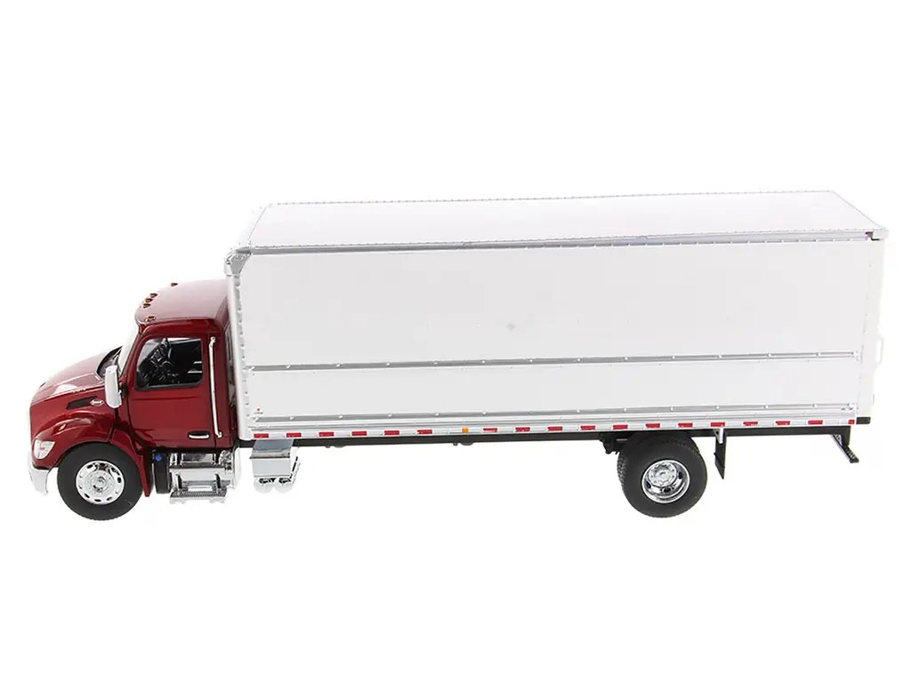Diecast Model Cars wholesale toys dropshipper drop shipping Peterbilt 536 Truck with Supreme Signature Van Body Red Metallic Transport Series 1/32 Diecast Masters 71106 drop shipping wholesale drop ship drop shipper dropship dropshipping toys dropshi Peterbilt 536 Truck with Supreme Signature Van Body 1/32 Diecast Model - Red Metallic Transport Series by Diecast Masters