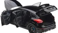 2016 Ford Focus RS Shadow Black 1/18 Diecast Model by Autoart – Collector's Dream