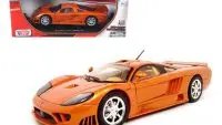 Buy Saleen S7 Copper 1/18 Diecast Model Car by Motormax - Perfect Collectible for Car Enthusiasts