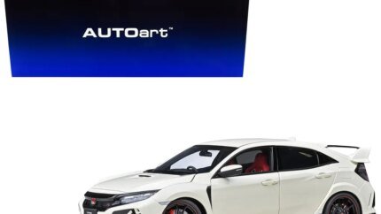 2021 Honda Civic Type R FK8 RHD Championship White 1/18 Model by Autoart