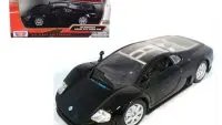 Volkswagen Nardo W12 Show Car Black 1/24 Diecast Model by Motormax - Collector's Dream
