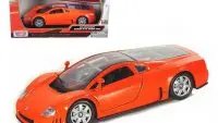 Volkswagen Nardo W12 Orange 1/24 Diecast Model Car by Motormax - Collectible Excellence