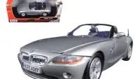 BMW Z4 Silver 1/24 Diecast Model Car by Motormax - Perfect Collectible Gift