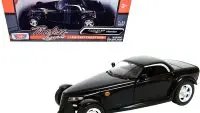 Chrysler Howler Concept Black 1/24 Diecast Model Car by Motormax - Timeless Legends Collectible