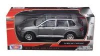2008 Porsche Cayenne Gray Metallic 1/24 Diecast Model by Motormax - Collectible Car