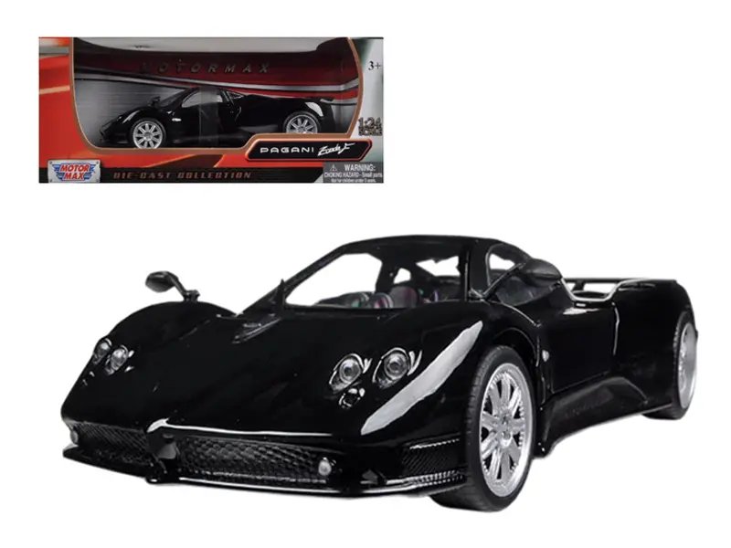 Diecast Model Cars wholesale toys dropshipper drop shipping Pagani Zonda F Black 1/24 Motormax 73369 drop shipping wholesale drop ship drop shipper dropship dropshipping toys dropshipper diecast drop shipper dropshippers. Pagani Zonda F Black 1/24 Diecast Model by Motormax - Premium Collectible Car
