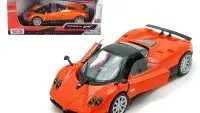 Pagani Zonda F Orange 1/24 Diecast Model by Motormax - Premium Collectible Car