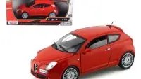Buy Alfa Romeo Mito Red 1/24 Diecast Car Model by Motormax - Perfect Collectible!