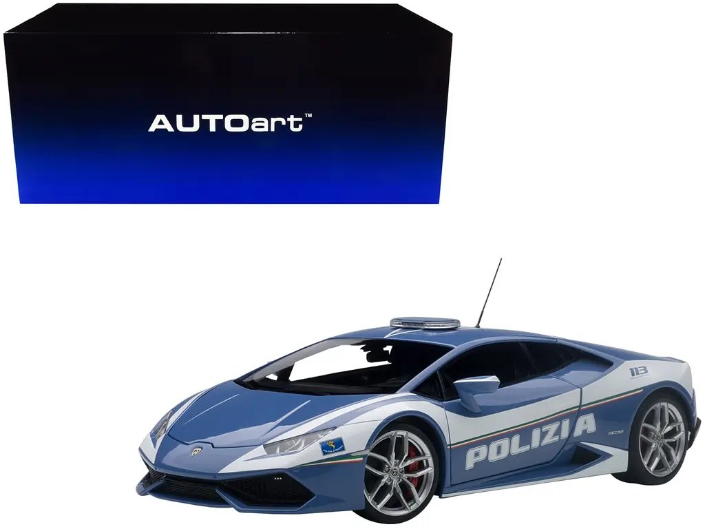 Buy Autoart Lamborghini Huracan LP610 Police Car 1/18 Model – Premium Collectible
