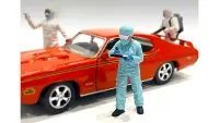 1/18 Scale Hazmat Crew Figurine IV by American Diorama - Perfect for Model Dioramas