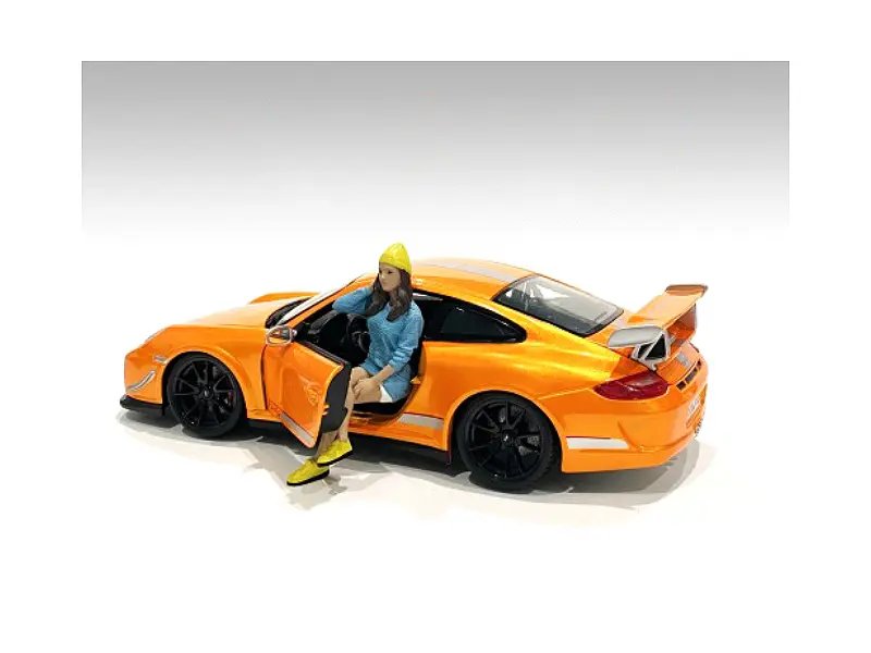 American Diorama ‘Car Meet 1’ Figurine III for 1/18 Scale Models – Perfect Detail!