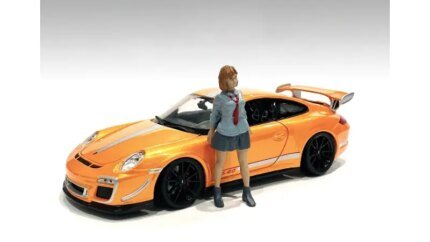 Car Meet 1 Figurine V for 1/18 Scale Models by American Diorama - Perfect for Collectors