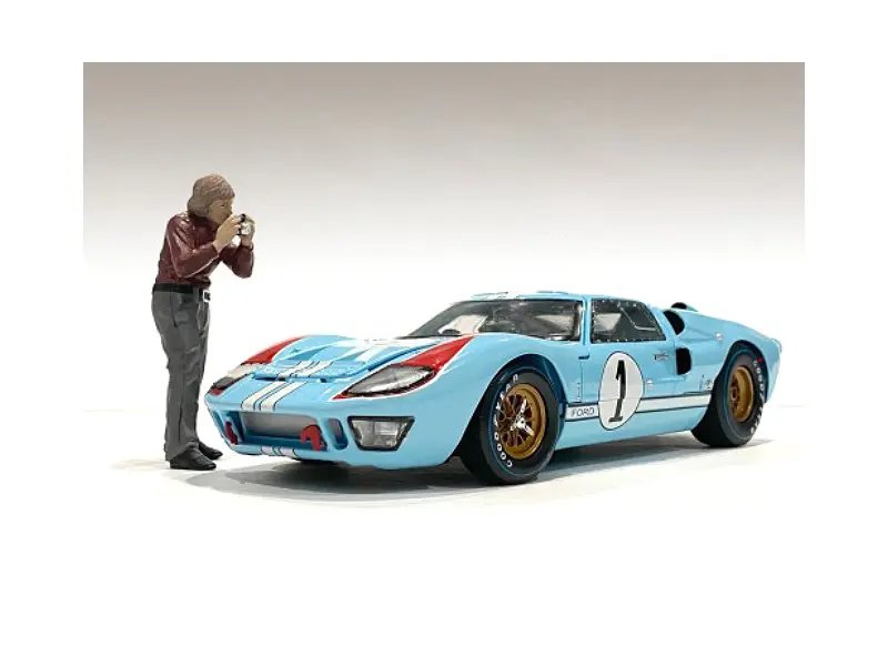 “Race Day 1” Figurine II for 1/18 Scale Models by American Diorama
