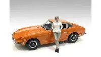 Car Meet 2 Figurine I for 1/18 Scale Models by American Diorama - Perfect for Collectors