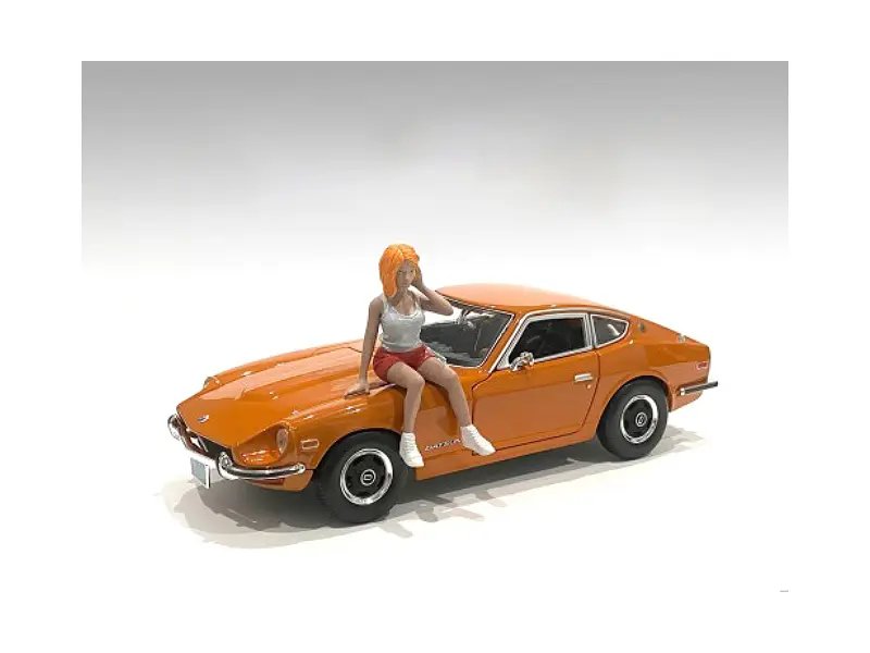 Car Meet 2 Figurine V for 1/18 Scale Models by American Diorama – Perfect for Collectors