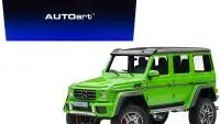 Mercedes Benz G500 4X4² Alien Green 1/18 Model Car by Autoart – Premium Collectible