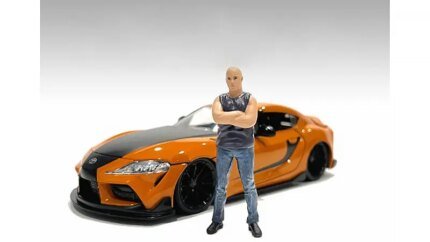 Car Meet 3 Figure 1 for 1/18 Scale Models by American Diorama – Perfect for Collectors