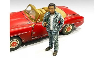 Auto Mechanic Hangover Tom Figurine for 1/18 Scale Models by American Diorama