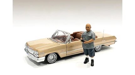 Lowriderz Figurine I for 1/24 Scale Models by American Diorama: Perfect for Collectors