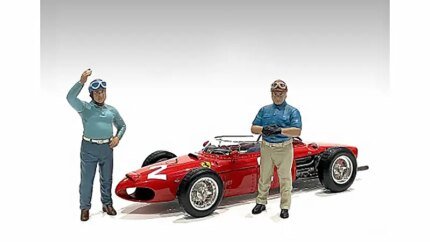 Racing Legends 50's Diecast Figures Set for 1/43 Scale Models by American Diorama