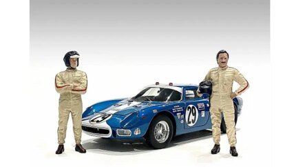 Racing Legends 60's Diecast Figures Set for 1/43 Scale Models by American Diorama