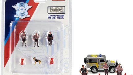 American Diorama 1/64 Scale Police Diecast Set